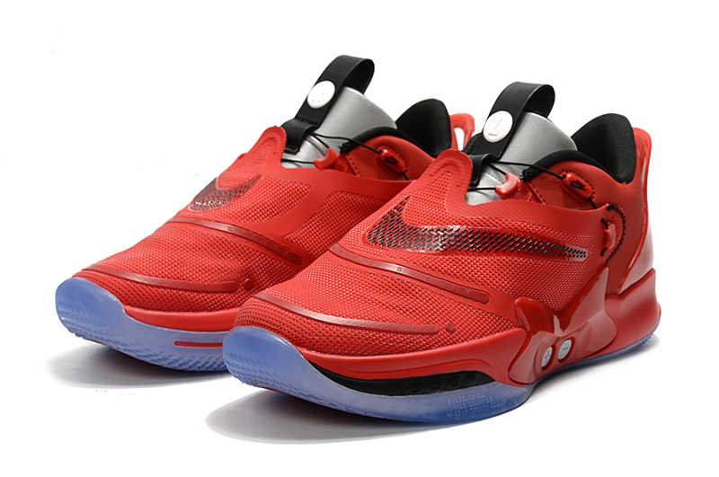 2020 Men Nike Adapt BB 2.0 Red Black Basketball Shoes